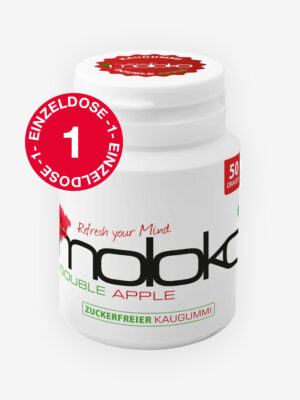 Moloko Kaugummi Einzeldose Double Apple